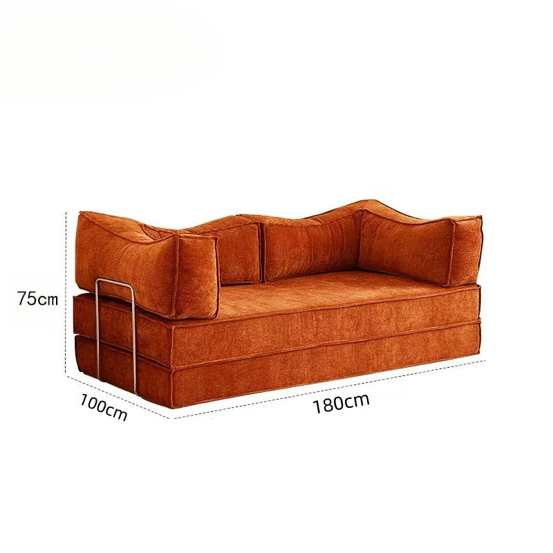 Pudding Retro Style modular compression sofa NC320
