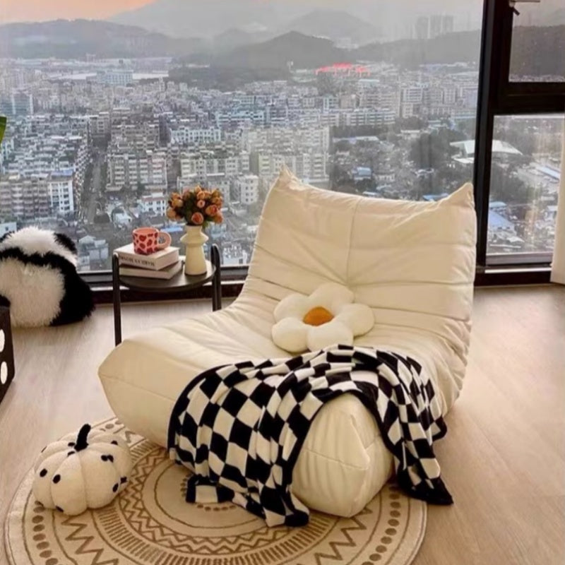 Caterpillar-shaped beanbag sofa, suitable for sleeping or lounging in the living room, balcony, or bedroom; single sofa.MM03