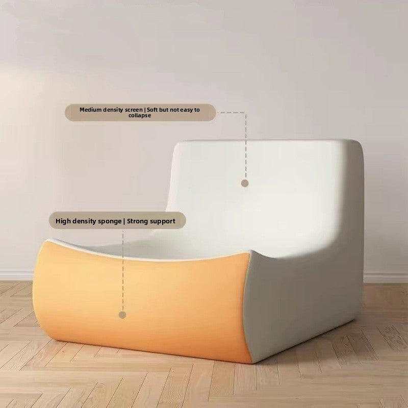 Caterpillar-shaped beanbag sofa, suitable for sleeping or lounging in the living room, balcony, or bedroom; single sofa.MM03