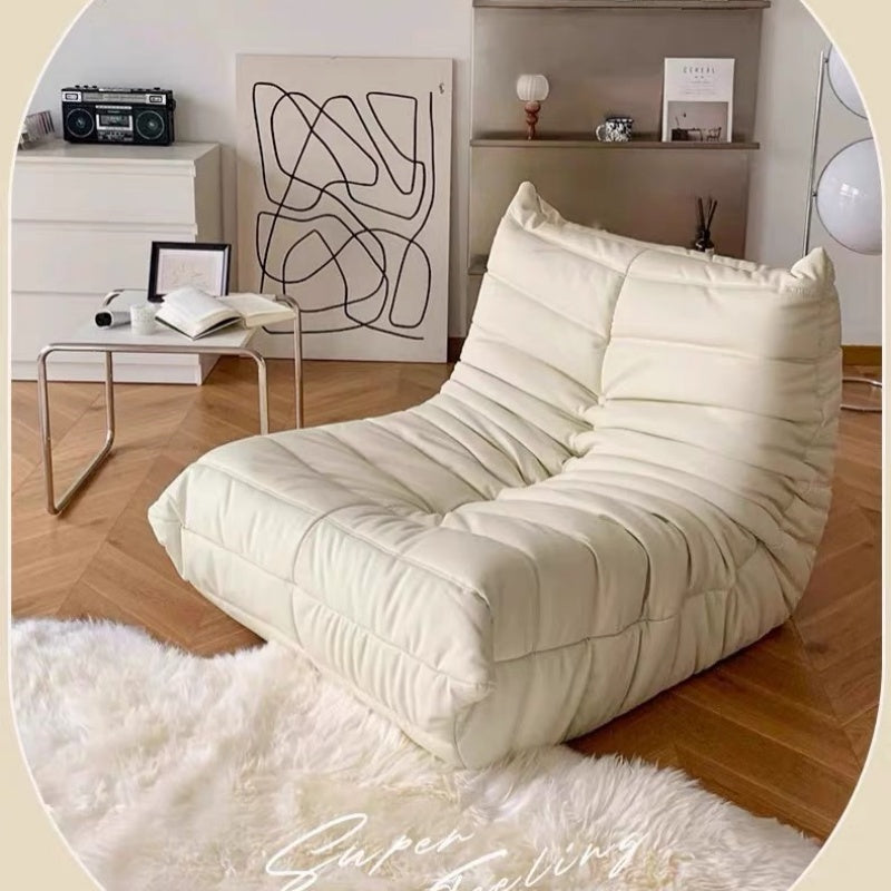 Caterpillar-shaped beanbag sofa, suitable for sleeping or lounging in the living room, balcony, or bedroom; single sofa.MM03