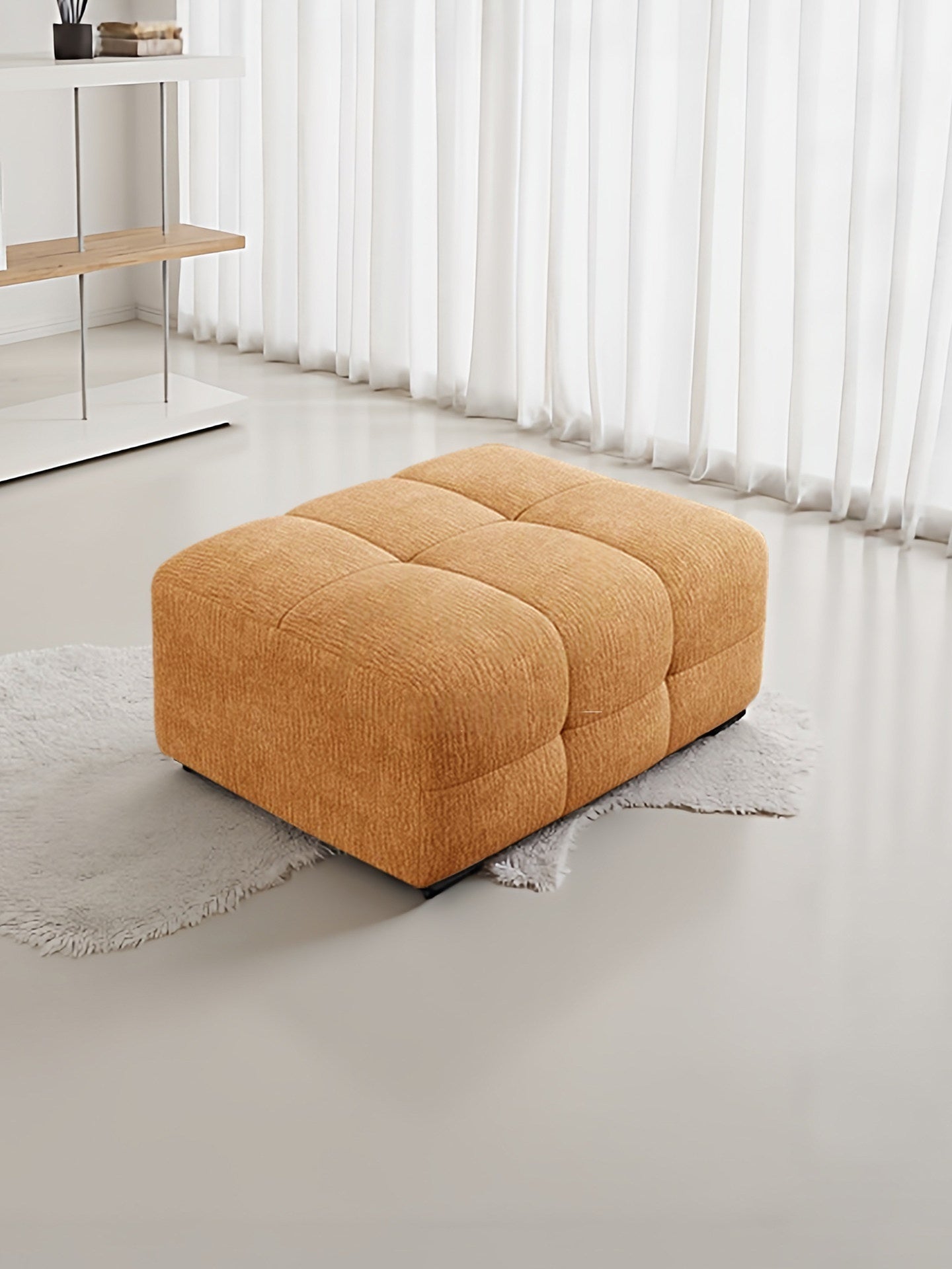 Fabric sofa, ottoman, living room shoe changing seat NC-99